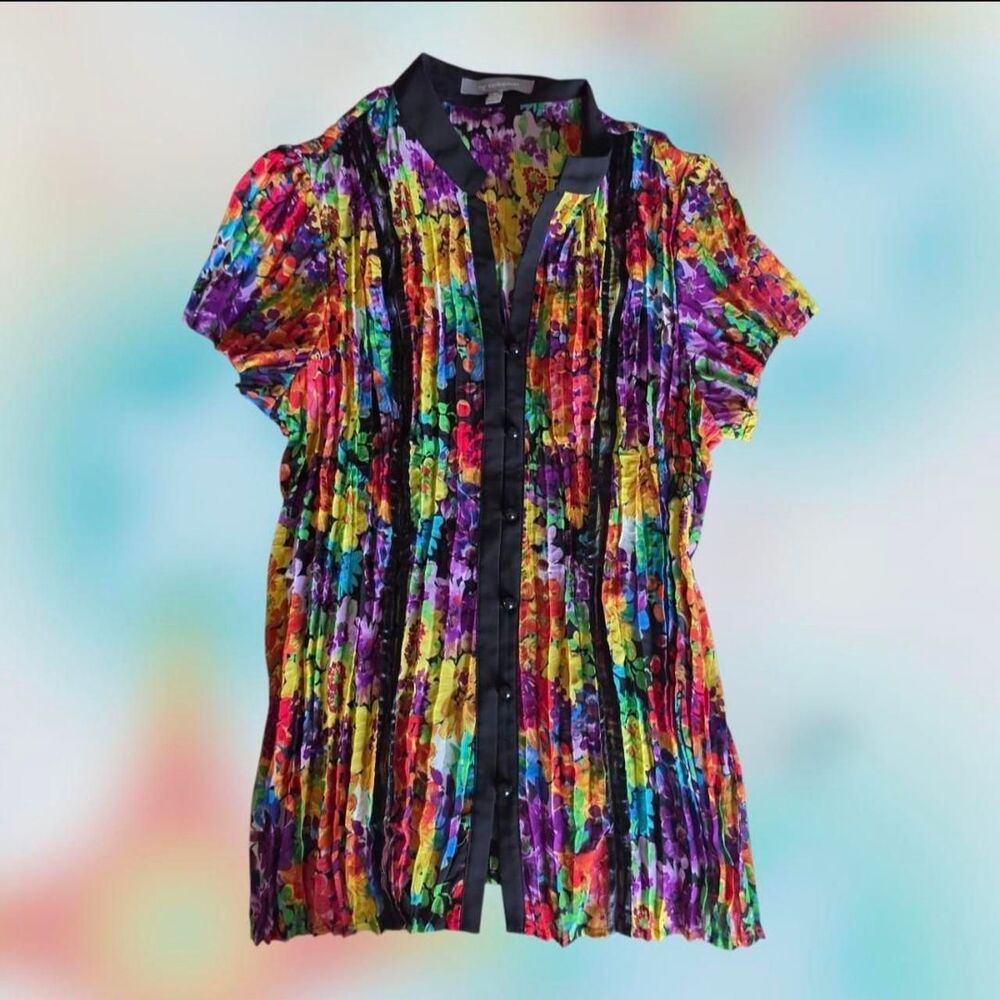 Ny-collection Women's Multi Blouse